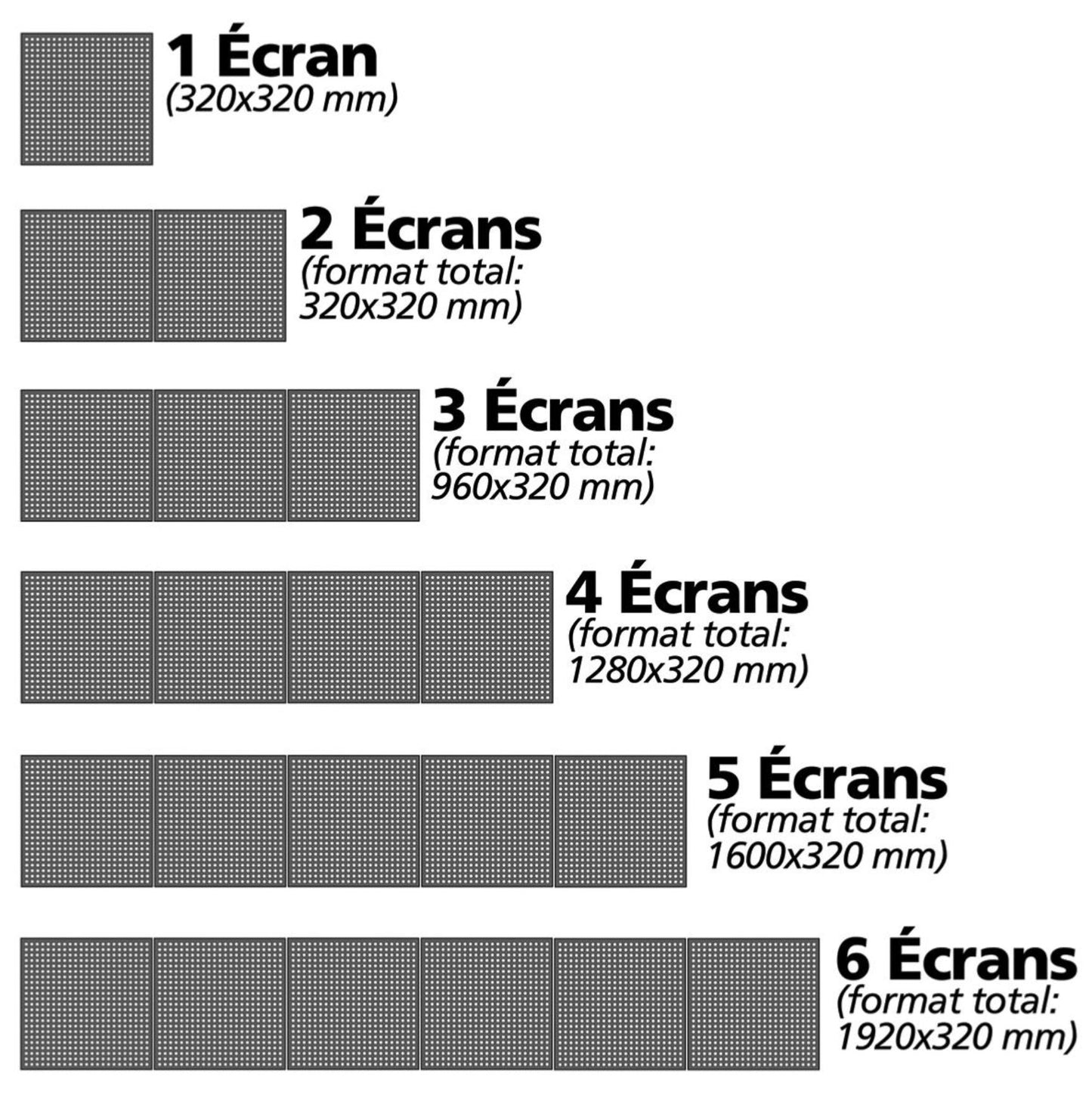 Ecran LED Full Color IP 67 - Pitch 10