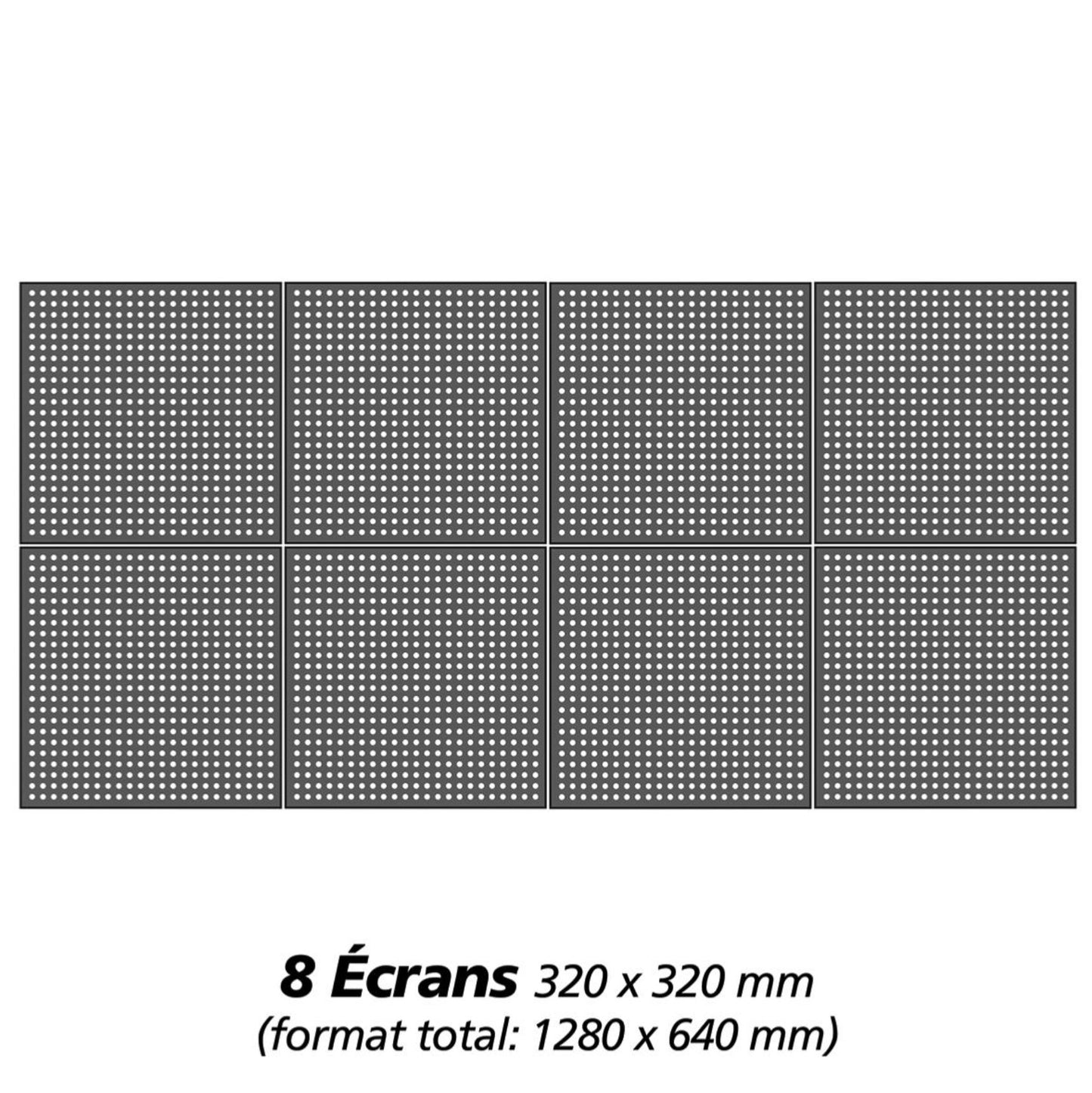 Ecran LED Full Color IP 67 - Pitch 10