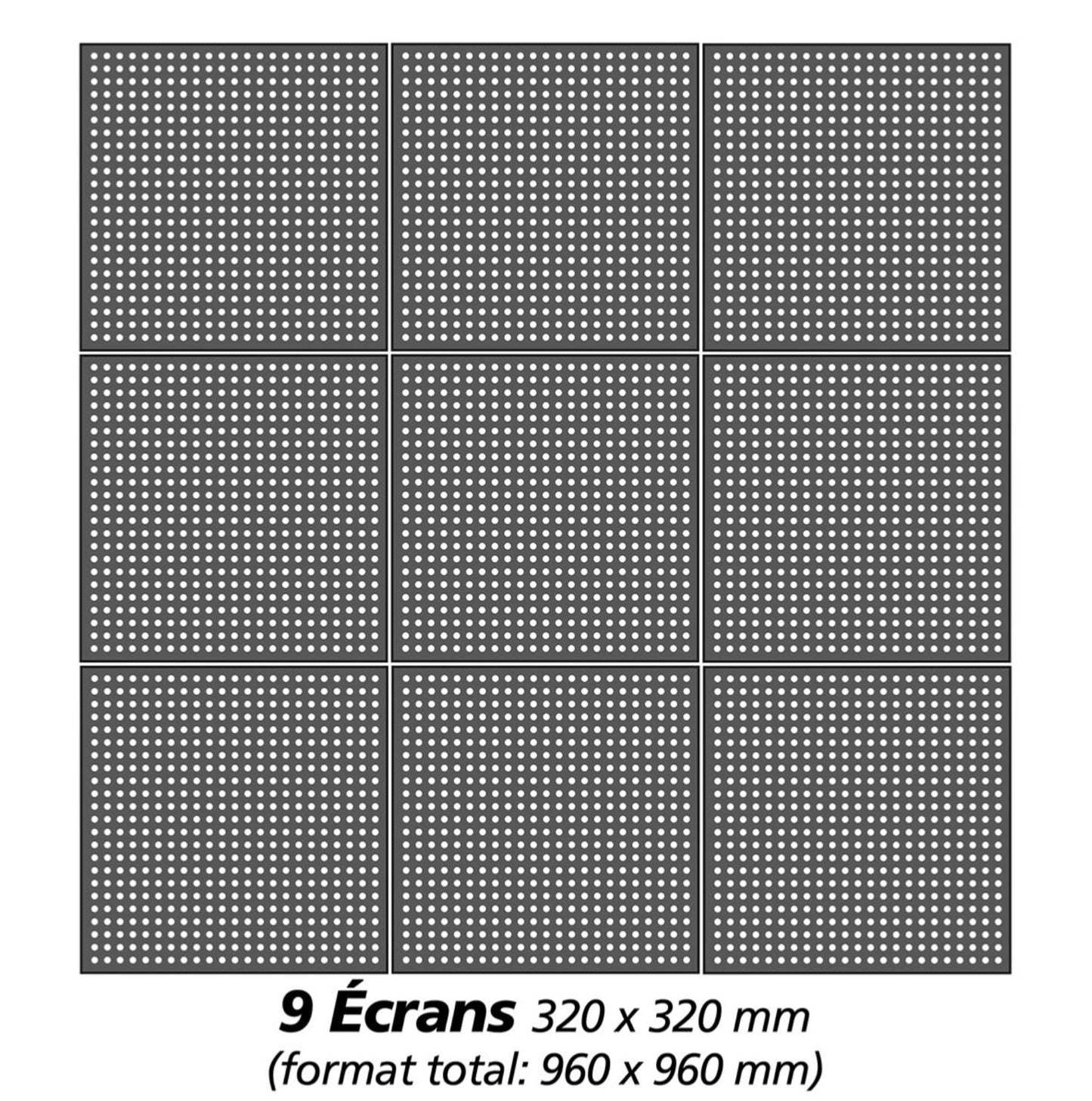 Ecran LED Full Color IP 67 - Pitch 10