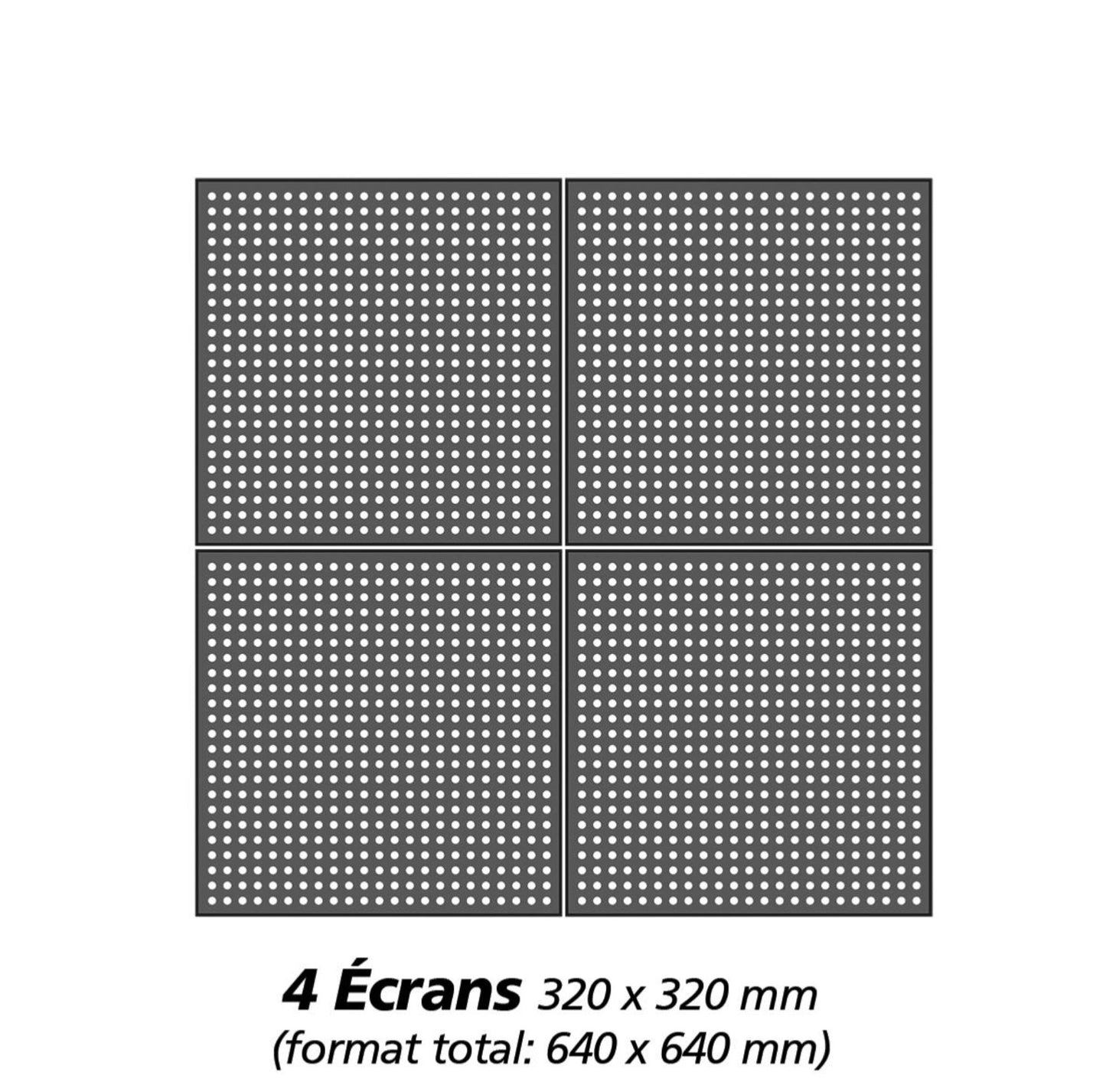 Ecran LED Full Color IP 67 - Pitch 10