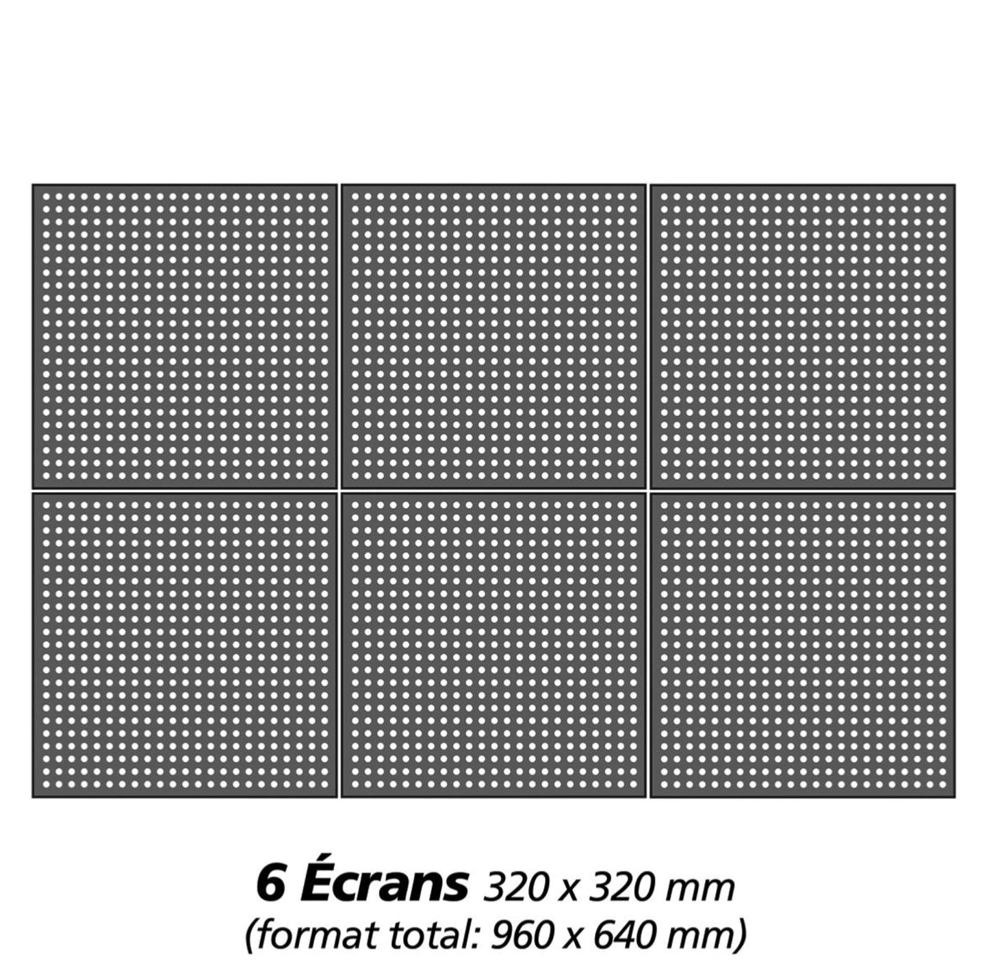 Ecran LED Full Color IP 67 - Pitch 10