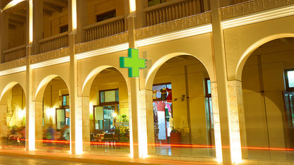 Croix de Pharmacie lumineuse led
